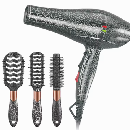 ENZO Professional Blow Dryer 4-in-1 Hair Styling Set
