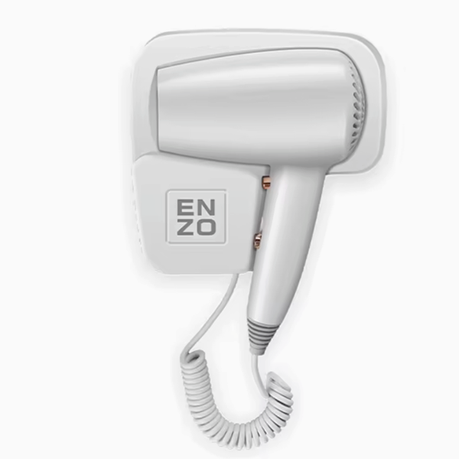ENZO Bathroom Standing Mini Wall-Mounted Hair Dryer