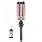 ENZO 3-Barrel Waver/Curler with Coconut Oil Serum