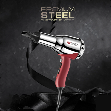 ENZO High Speed Wall-Mounted Stainless Steel Hair Dryer