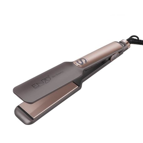 ENZO Slim Style Keratin Straightener + ENZO Gold Tote Bag