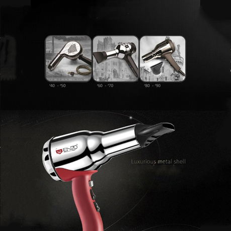ENZO High Speed Wall-Mounted Stainless Steel Hair Dryer