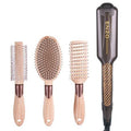 ENZO 4-in-1 Hair Straightener & Brushes Gift Set