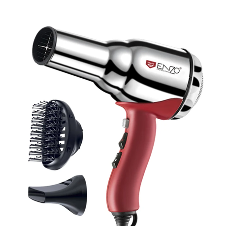 ENZO High Speed Wall-Mounted Stainless Steel Hair Dryer