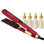 ENZO Nano Keratin Hair Straightener + 4 Smoothing Serums