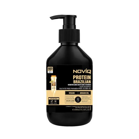 NOVIQ Vegan Shampoo 400ml — Sulfate-Free Moisturising & Repair