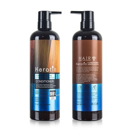 Keratin Hair Shampoo, Conditioner & Mask Set